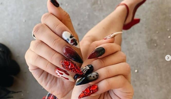 Aún estás a tiempo para hacerte uñas creepy para Halloween