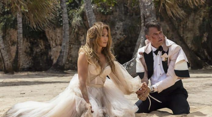 Jennifer Lopez y Jason Duhamel tienen una boda explosiva en “Shotgun Wedding”
