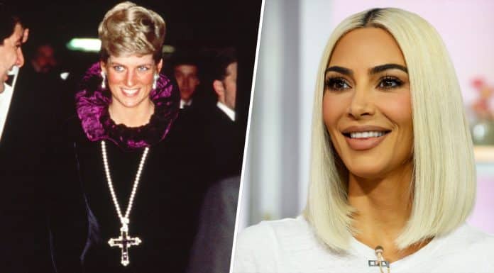 Kim Kardashian compra la cruz de Attallah que lució la princesa Diana