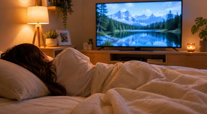 ¿Qué le pasa a tu cuerpo si duermes con el televisor encendido?