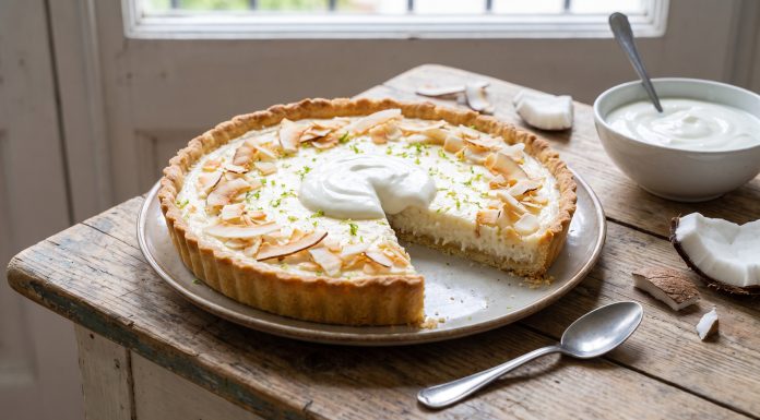 Pastel de coco y yogur: receta fácil y rápida