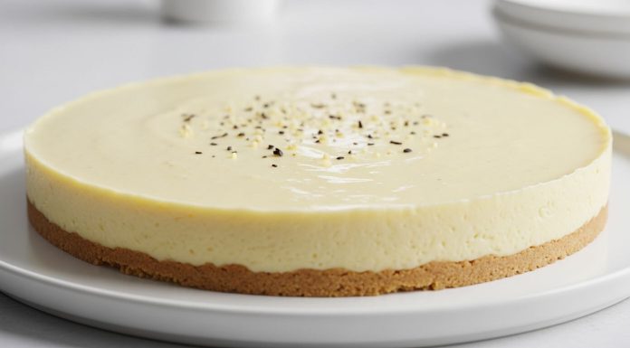 Pastel de vainilla sin horno listo en 10 minutos