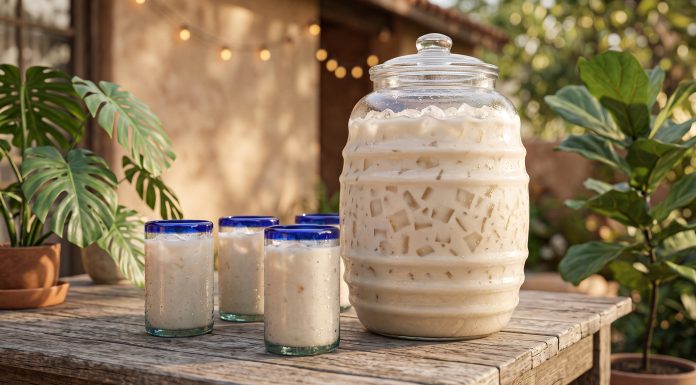 Agua de horchata de arroz: perfecta para este calor intenso