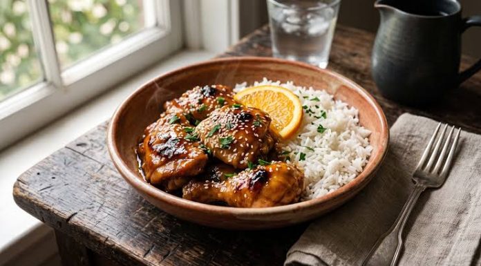 Esta receta de pollo agridulce al horno sorprenderá a toda la familia
