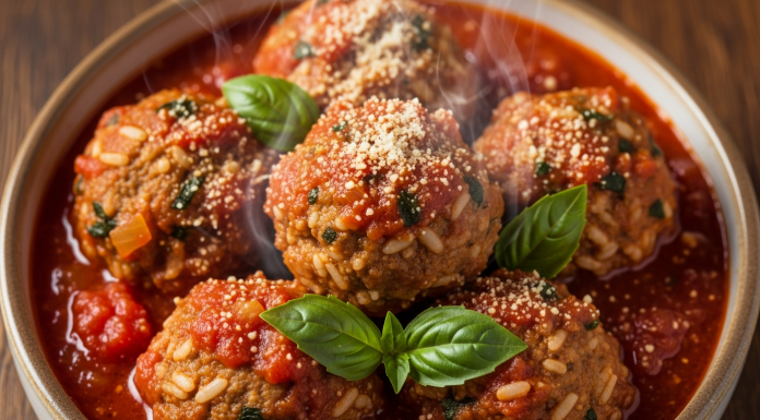 Albóndigas con salsa y arroz: ¡no te vas a resistir!