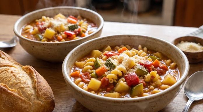 Guiso de fideos con verduras: rápido, fácil y delicioso