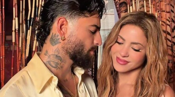 Shakira y Maluma cantan ‘Agua’ en vivo por primera vez en Madrid
