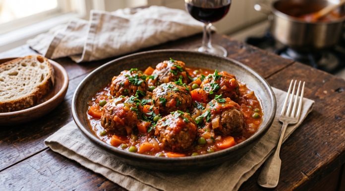 Albóndigas de carne con verduras: rápida, fácil y súper deliciosas